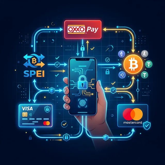 Metodos de pago BetMaster MX: OXXO, SPEI, Visa, Bitcoin